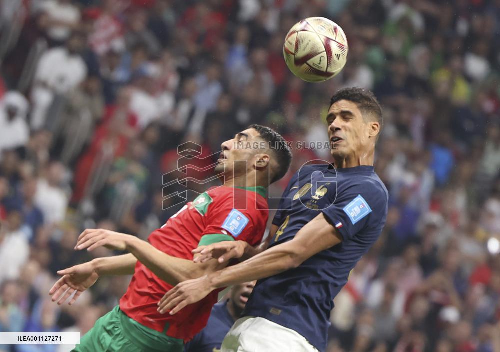 (SP)QATAR-AL KHOR-2022 WORLD CUP-SEMIFINAL-FRA VS MAR