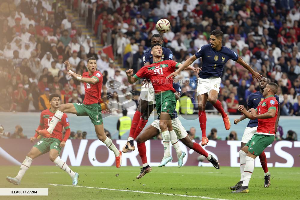 (SP)QATAR-AL KHOR-2022 WORLD CUP-SEMIFINAL-FRA VS MAR