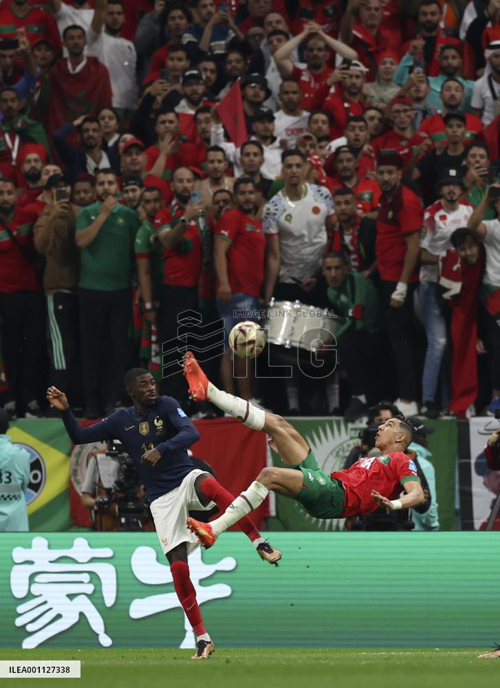 (SP)QATAR-AL KHOR-2022 WORLD CUP-SEMIFINAL-FRA VS MAR