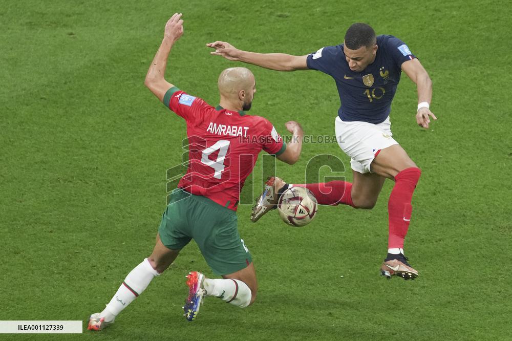 (SP)QATAR-AL KHOR-2022 WORLD CUP-SEMIFINAL-FRA VS MAR