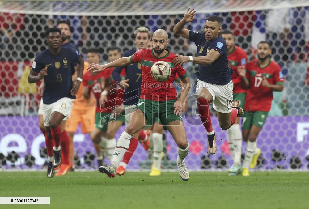 (SP)QATAR-AL KHOR-2022 WORLD CUP-SEMIFINAL-FRA VS MAR
