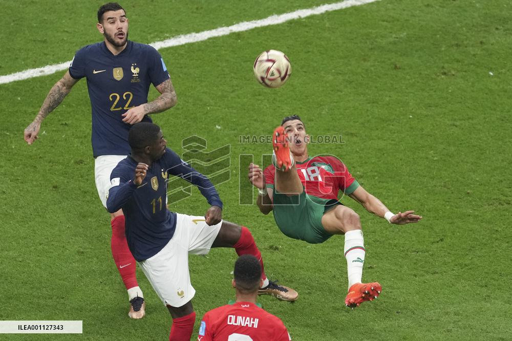 (SP)QATAR-AL KHOR-2022 WORLD CUP-SEMIFINAL-FRA VS MAR
