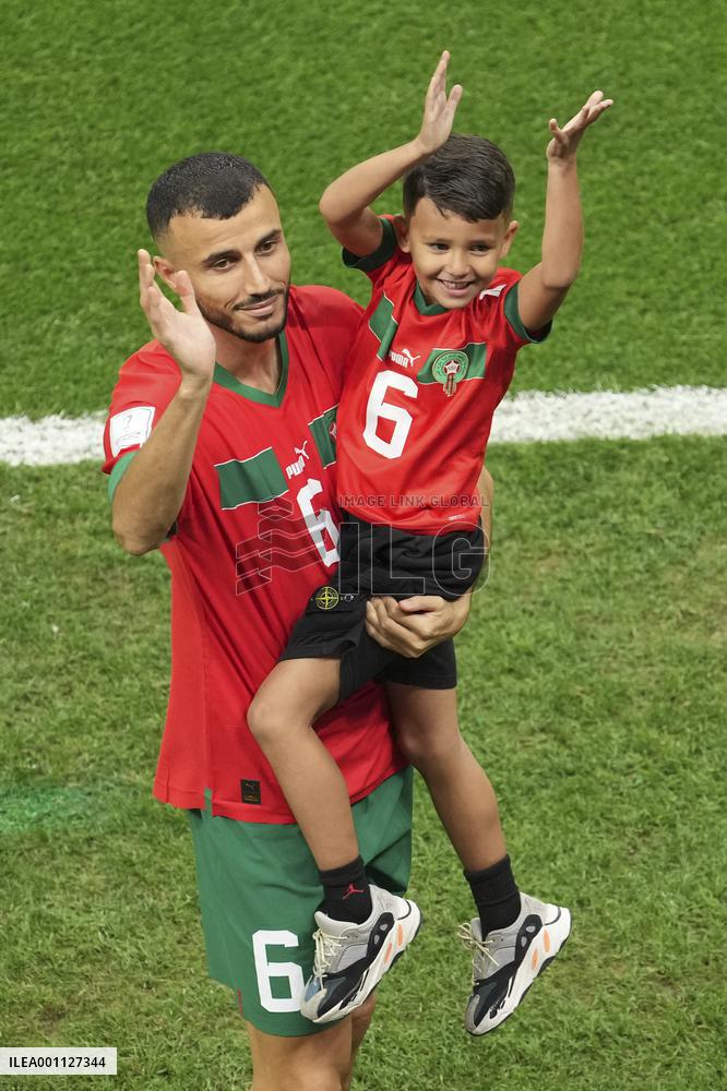 (SP)QATAR-AL KHOR-2022 WORLD CUP-SEMIFINAL-FRA VS MAR