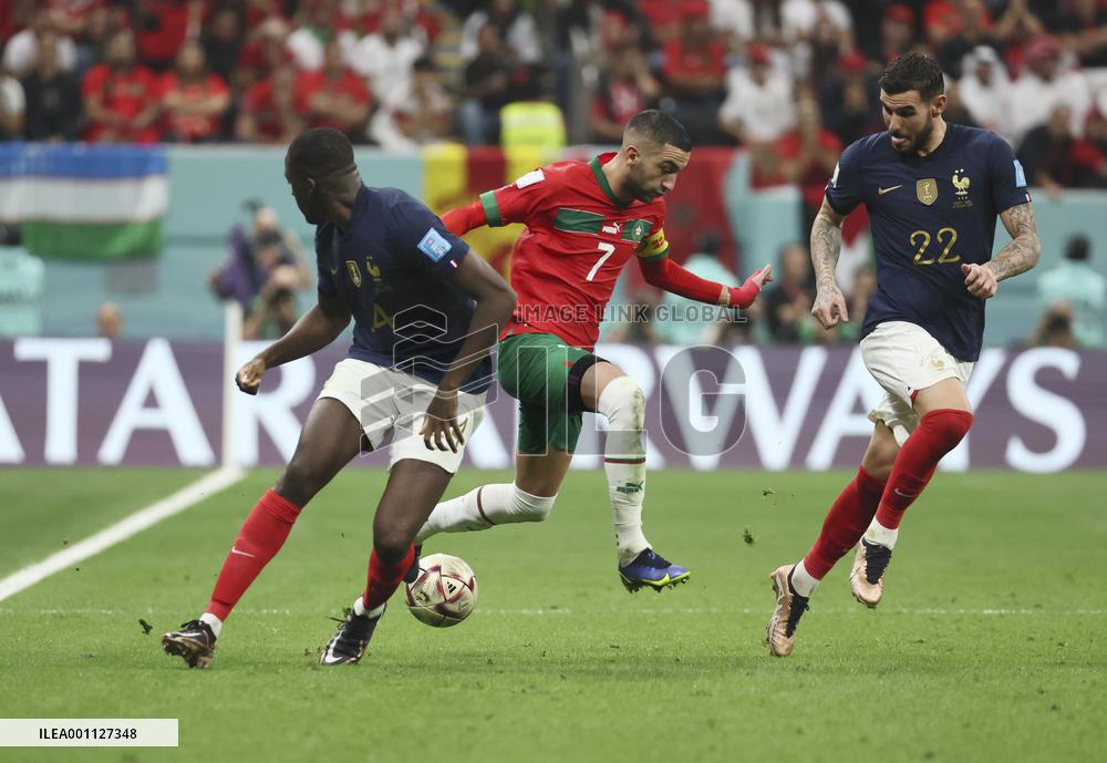 (SP)QATAR-AL KHOR-2022 WORLD CUP-SEMIFINAL-FRA VS MAR