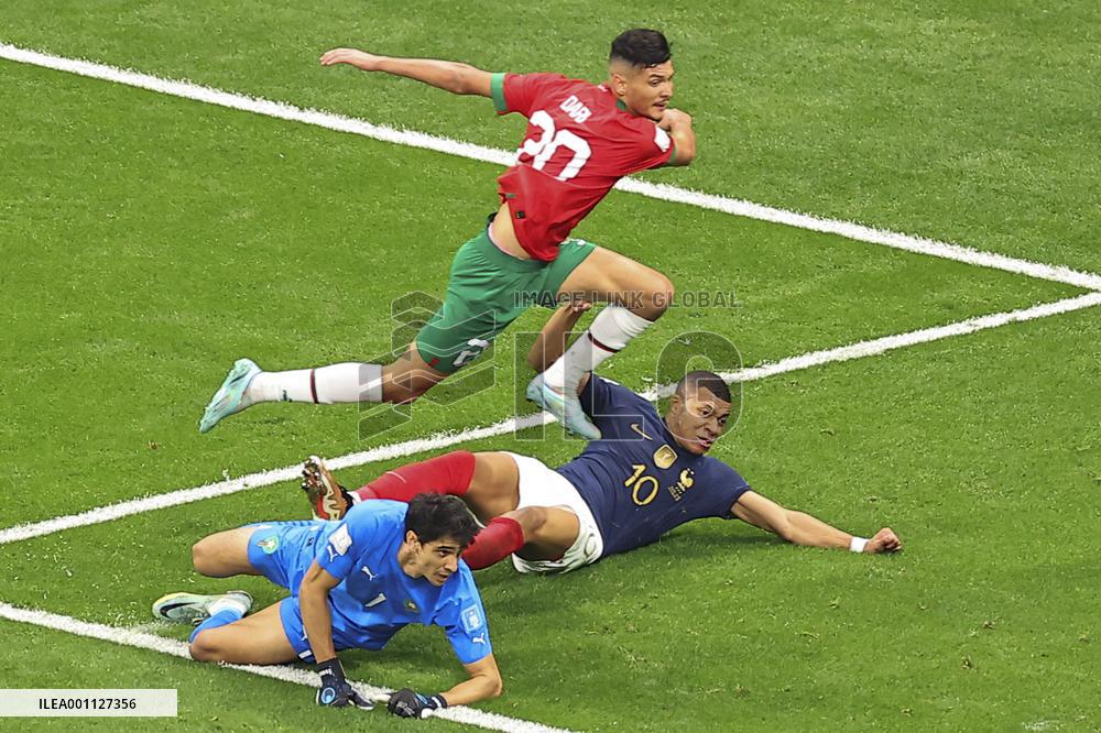 (SP)QATAR-AL KHOR-2022 WORLD CUP-SEMIFINAL-FRA VS MAR