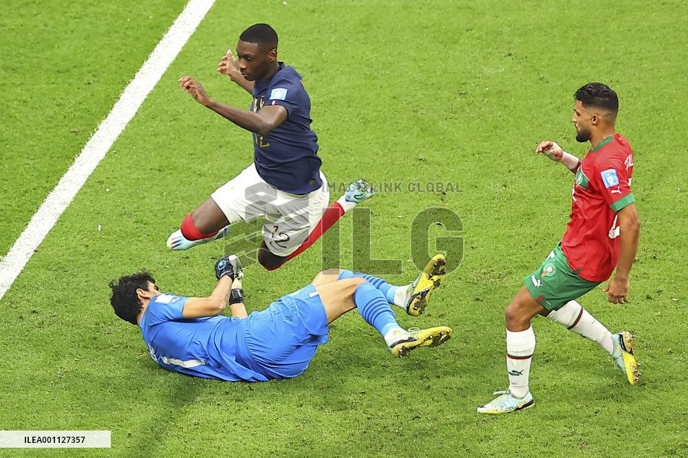(SP)QATAR-AL KHOR-2022 WORLD CUP-SEMIFINAL-FRA VS MAR