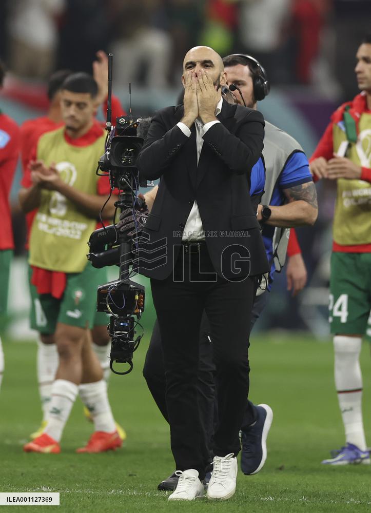 (SP)QATAR-AL KHOR-2022 WORLD CUP-SEMIFINAL-FRA VS MAR