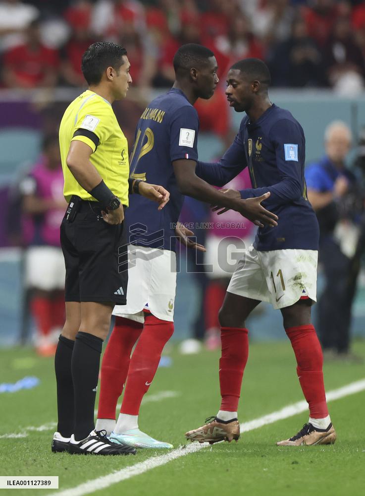 (SP)QATAR-AL KHOR-2022 WORLD CUP-SEMIFINAL-FRA VS MAR
