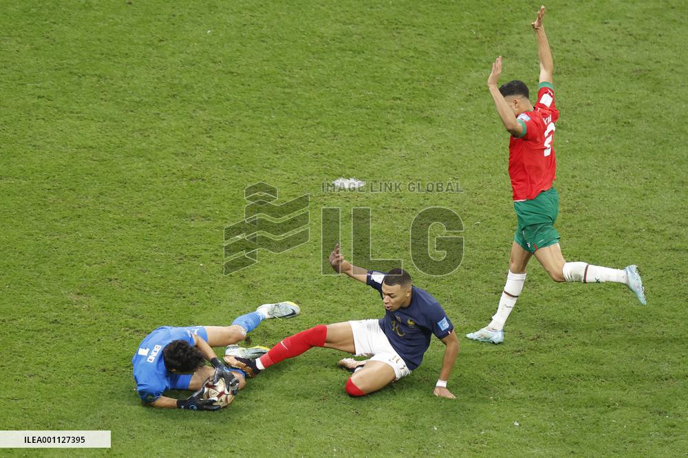 (SP)QATAR-AL KHOR-2022 WORLD CUP-SEMIFINAL-FRA VS MAR