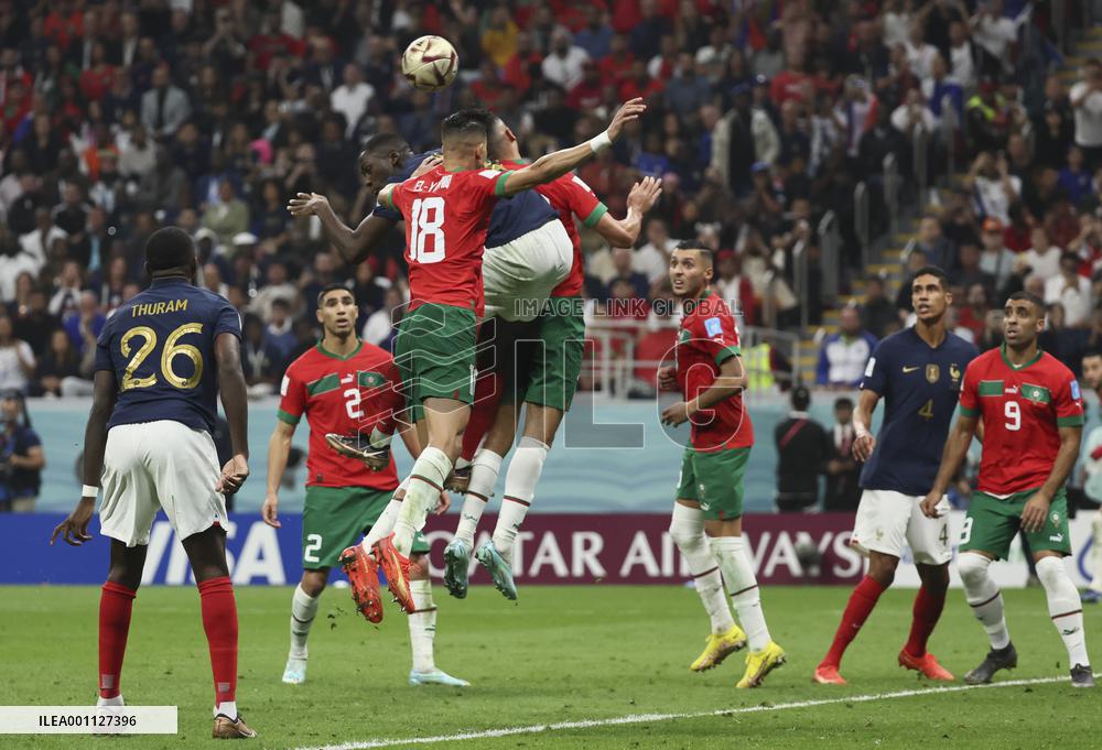 (SP)QATAR-AL KHOR-2022 WORLD CUP-SEMIFINAL-FRA VS MAR