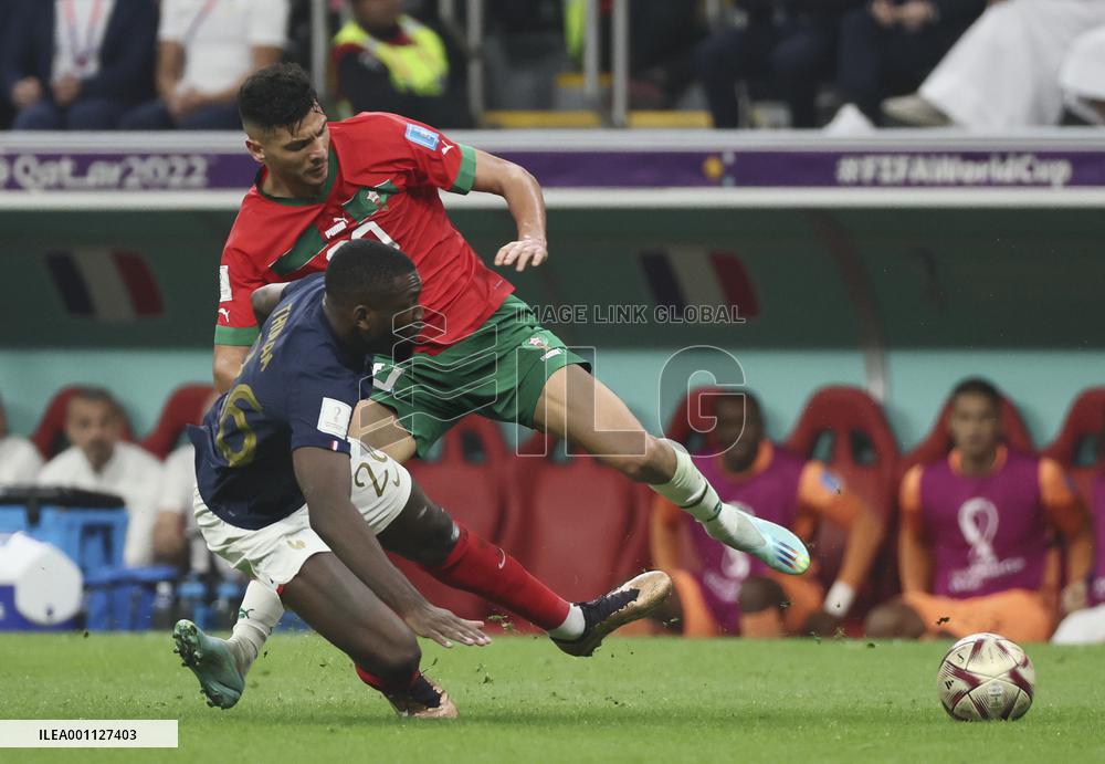 (SP)QATAR-AL KHOR-2022 WORLD CUP-SEMIFINAL-FRA VS MAR