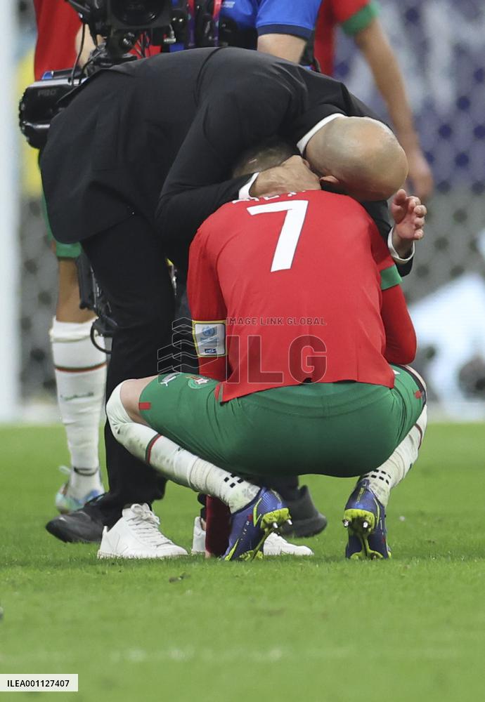(SP)QATAR-AL KHOR-2022 WORLD CUP-SEMIFINAL-FRA VS MAR