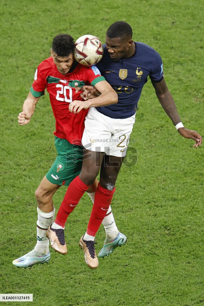 (SP)QATAR-AL KHOR-2022 WORLD CUP-SEMIFINAL-FRA VS MAR