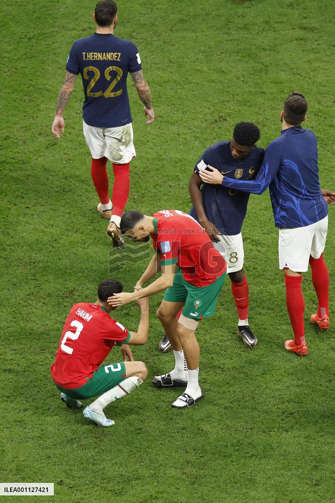 (SP)QATAR-AL KHOR-2022 WORLD CUP-SEMIFINAL-FRA VS MAR