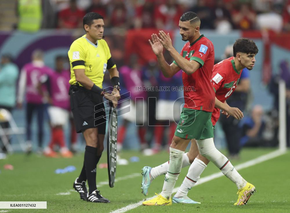 (SP)QATAR-AL KHOR-2022 WORLD CUP-SEMIFINAL-FRA VS MAR