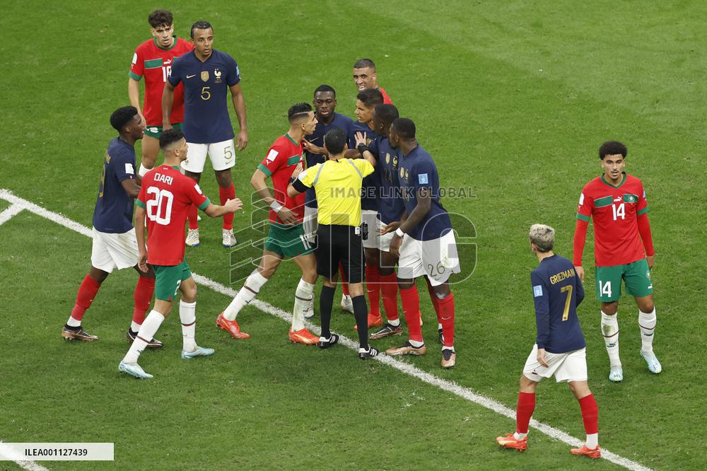 (SP)QATAR-AL KHOR-2022 WORLD CUP-SEMIFINAL-FRA VS MAR