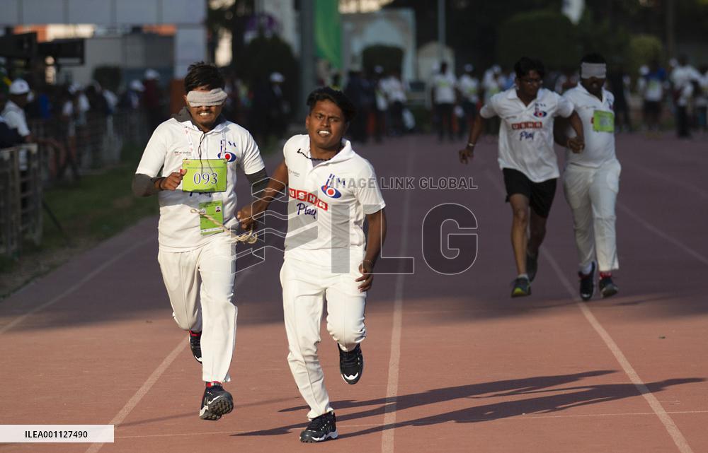 (SP)INDIA-NEW DELHI-NATIONAL ATHLETICS CHAMPIONSHIP FOR THE BLIND