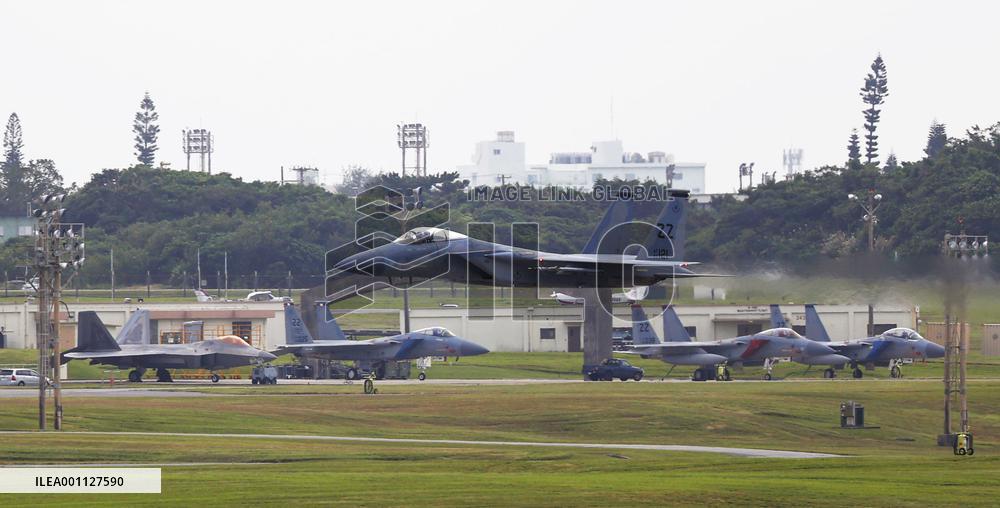 Fighter at Kadena base