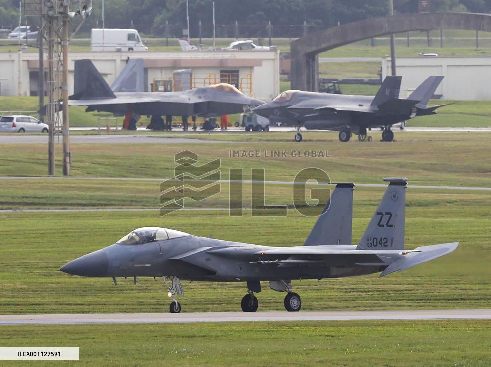 Fighter at Kadena base