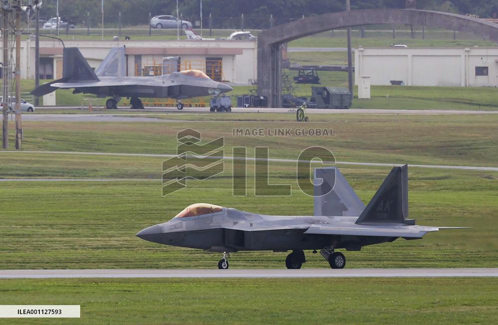 Fighter at Kadena base