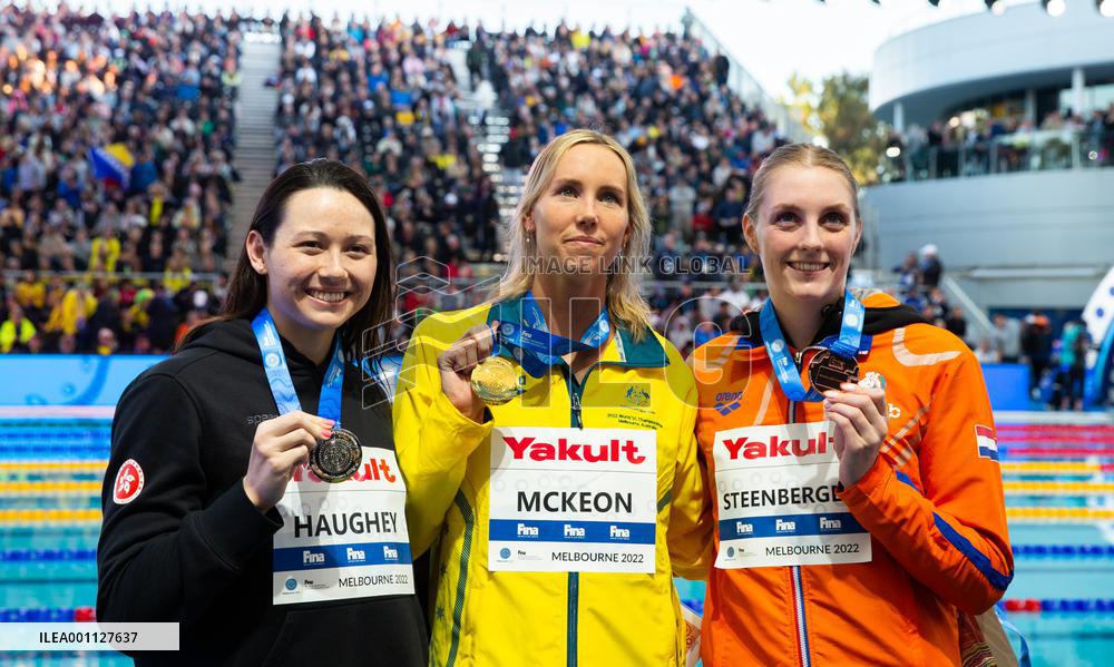 (SP)AUSTRALIA-MELBOURNE-SWIMMING-FINA-WORLD CHAMPIONSHIPS 25M-DAY 3