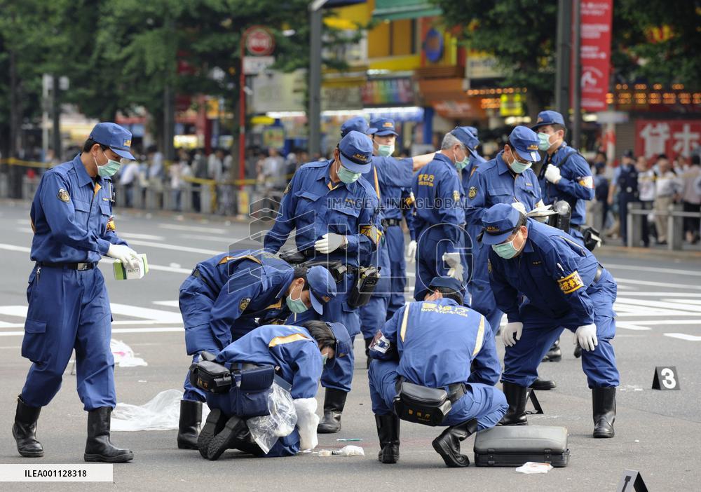 Man hits people with truck, stabs many in Tokyo's Akihabara