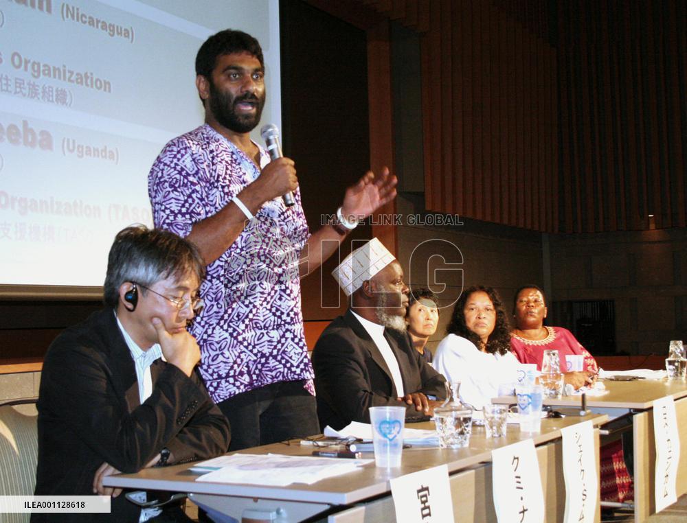 NGOs open citizens' summit in Sapporo