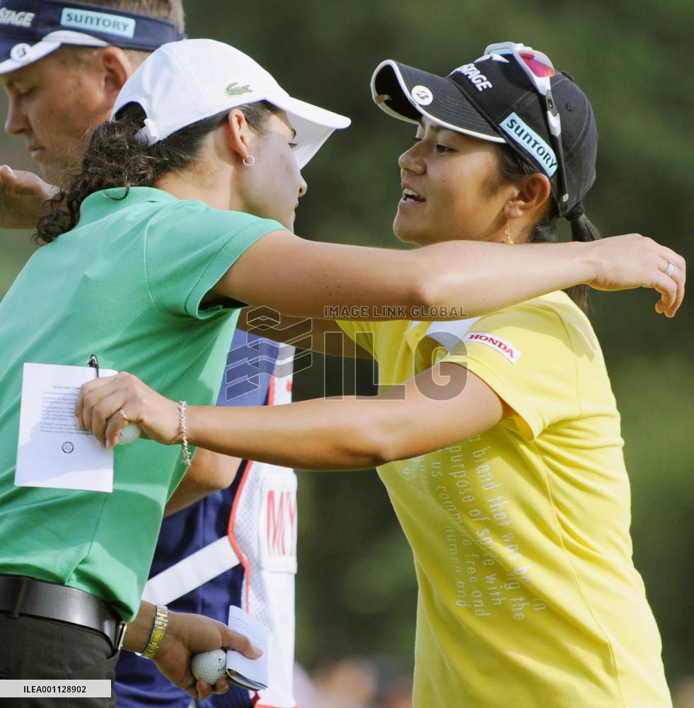 Japan's Miyazato in third place after third round of British Open