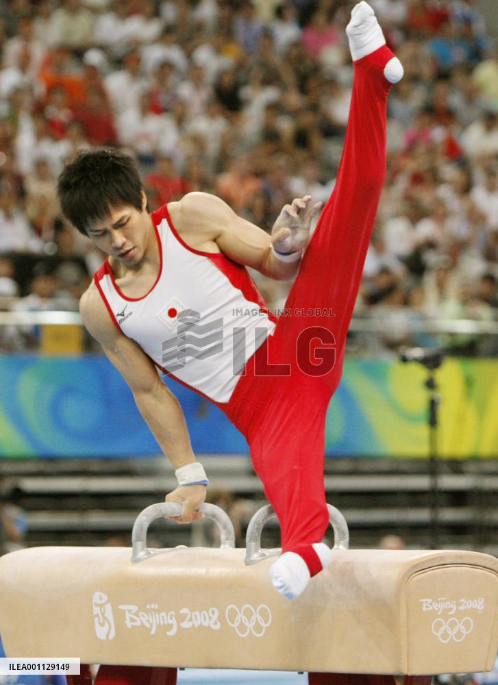 Japan comes in 2nd in men's team artistic gymnastics
