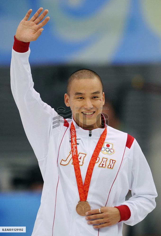 Matsuda wins bronze in men's 200-meter butterfly at Beijing