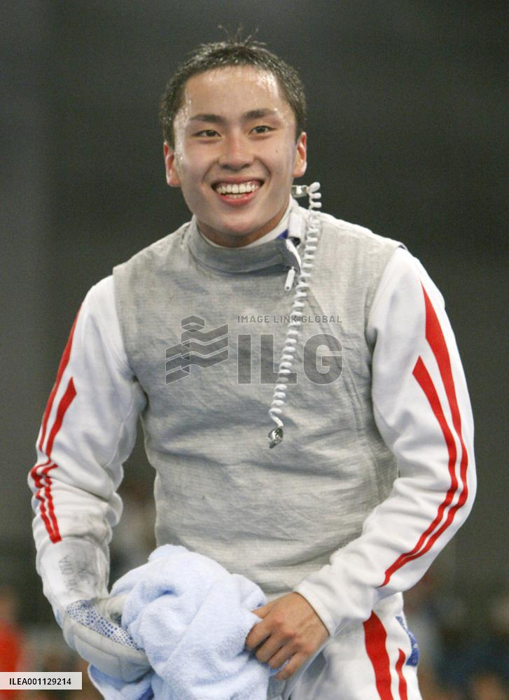 Ota wins Japan's 1st Olympic fencing medal with foil silver