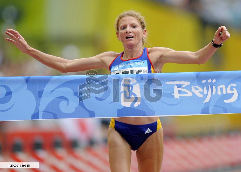 Olympics: Romania's Constantina Tomescu wins women's marathon