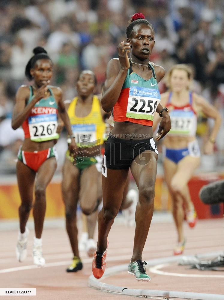 Kenya's Jelimo wins women's 800-meter final at Beijing Games