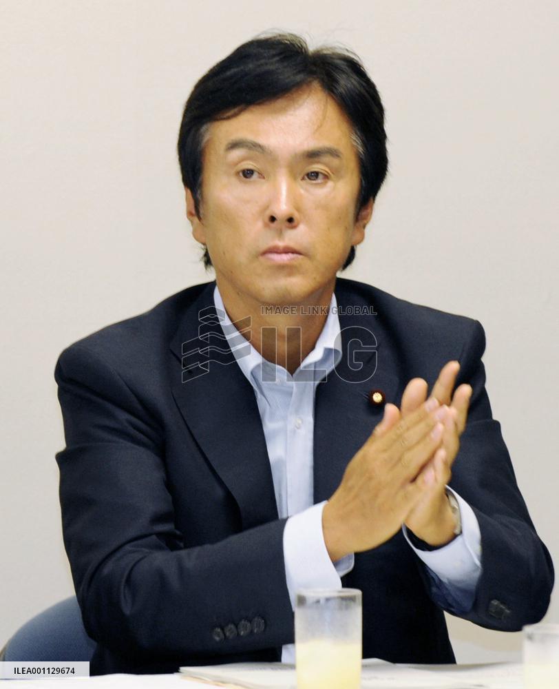 Ex-LDP policy chief Ishihara willing to run in party election