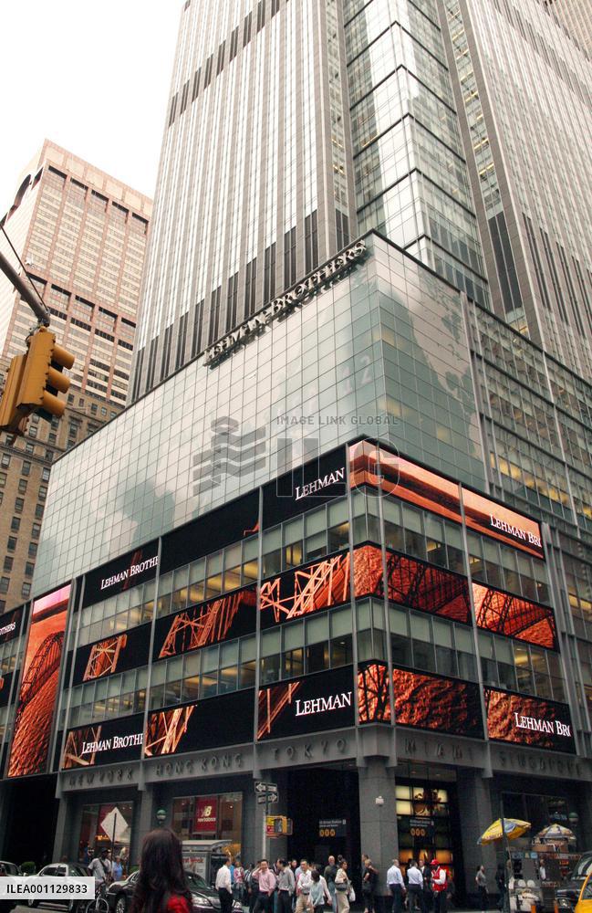 Lehman Brothers says to file for bankruptcy protection