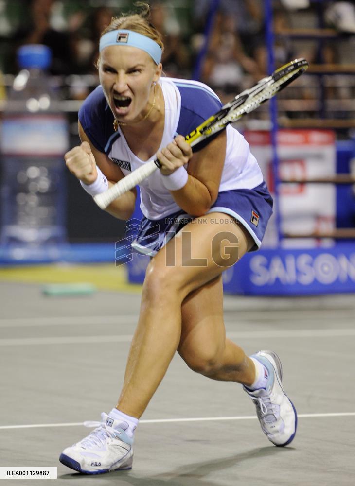 Kuznetsova beats Jankovic in Toray Pan Pacific Open tennis