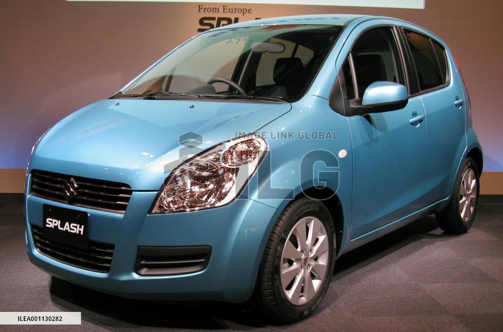 Suzuki releases Hungarian-made 5-door Splash compact car