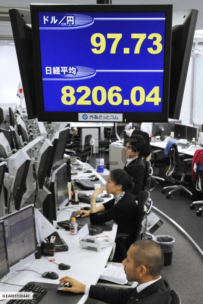Nikkei recovers 8,000 mark