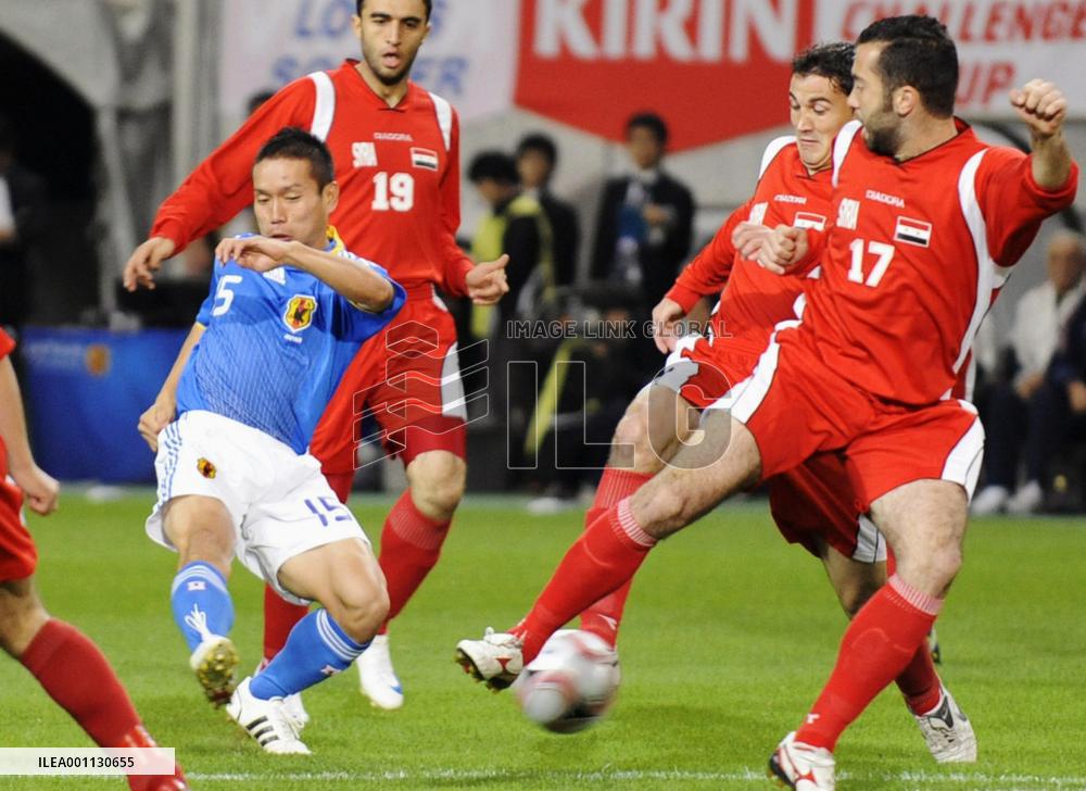 Japan defeats Syria in World Cup warm-up