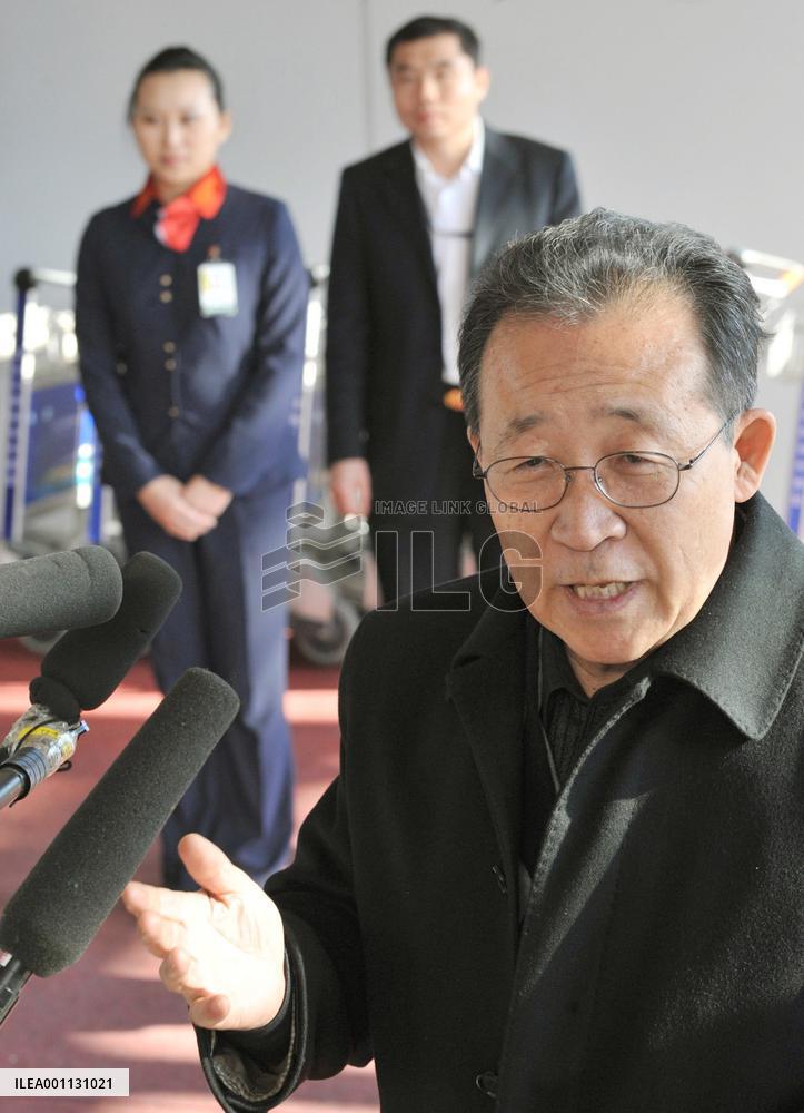 N. Korean envoy warns halt in aid would slow disablement work