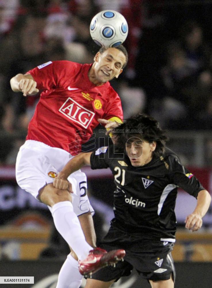 Man Utd vs Liga de Quito in FIFA Club World Cup final