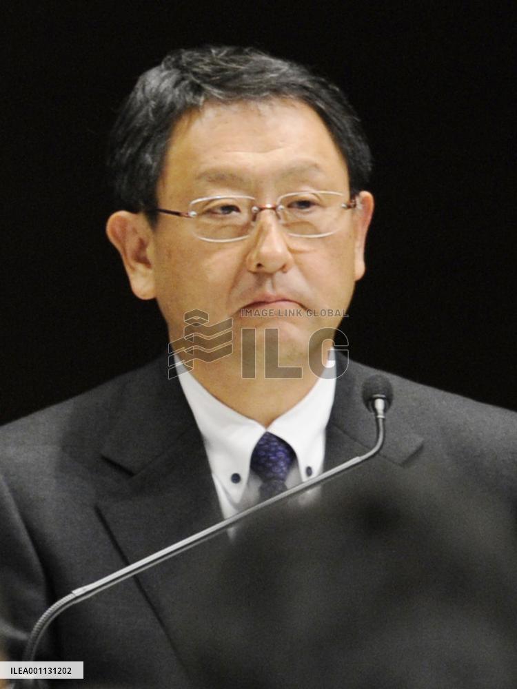 Akio Toyoda of founder's family likely to be Toyota pres.