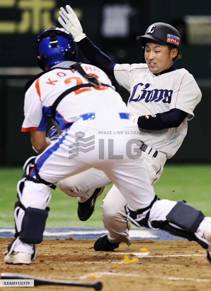 S. Korea beats Seibu in WBC warm-up in Tokyo