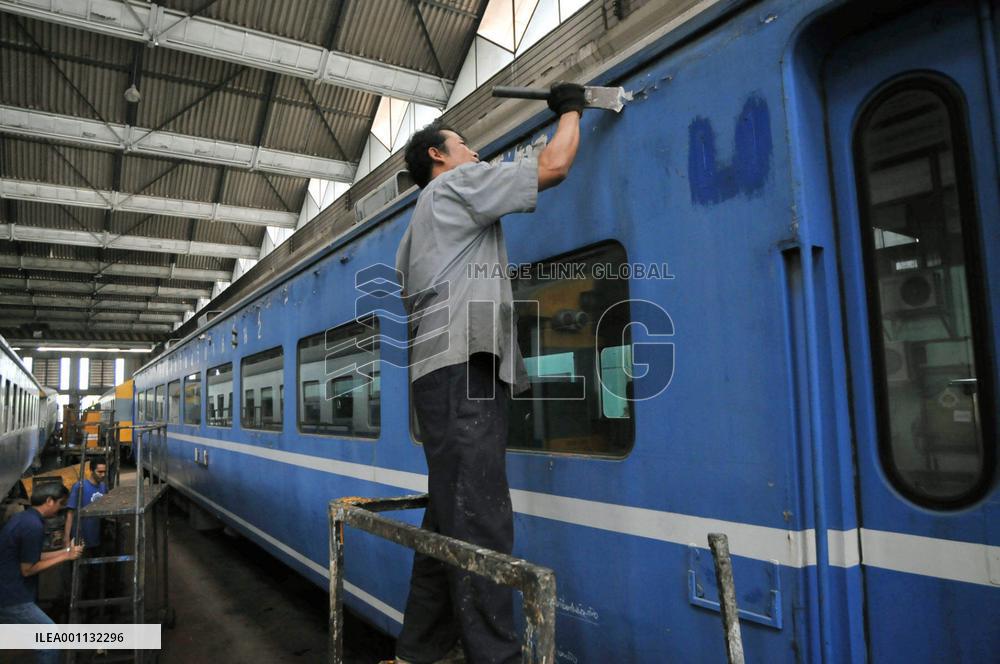 'Blue Train' cars spend their 2nd life in Thailand
