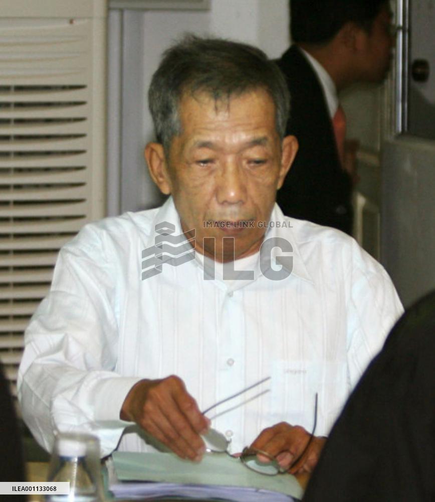 U.N.-backed court begins trial of ex-Khmer Rouge jailer