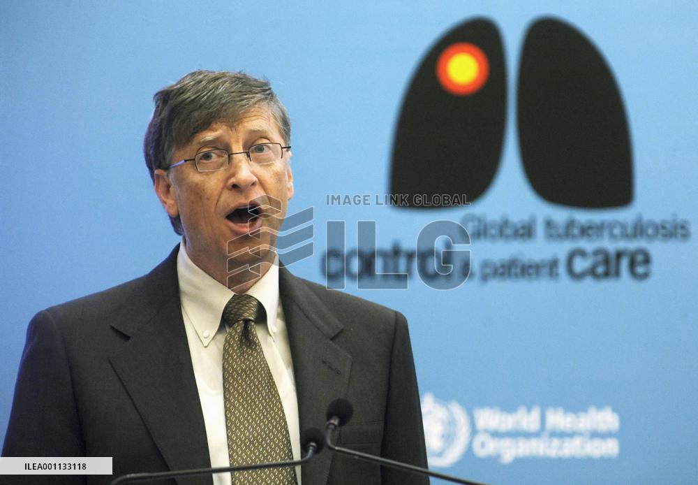 Gates gives $33 mil. to fight tuberculosis in China