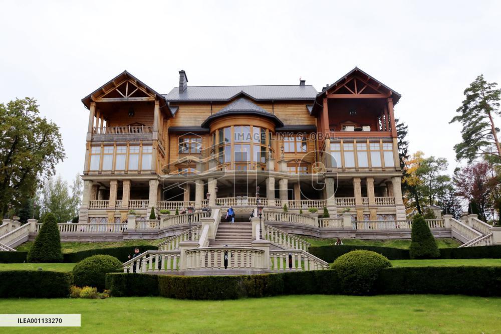 Ex-Ukrainian President Yanukovych's former home