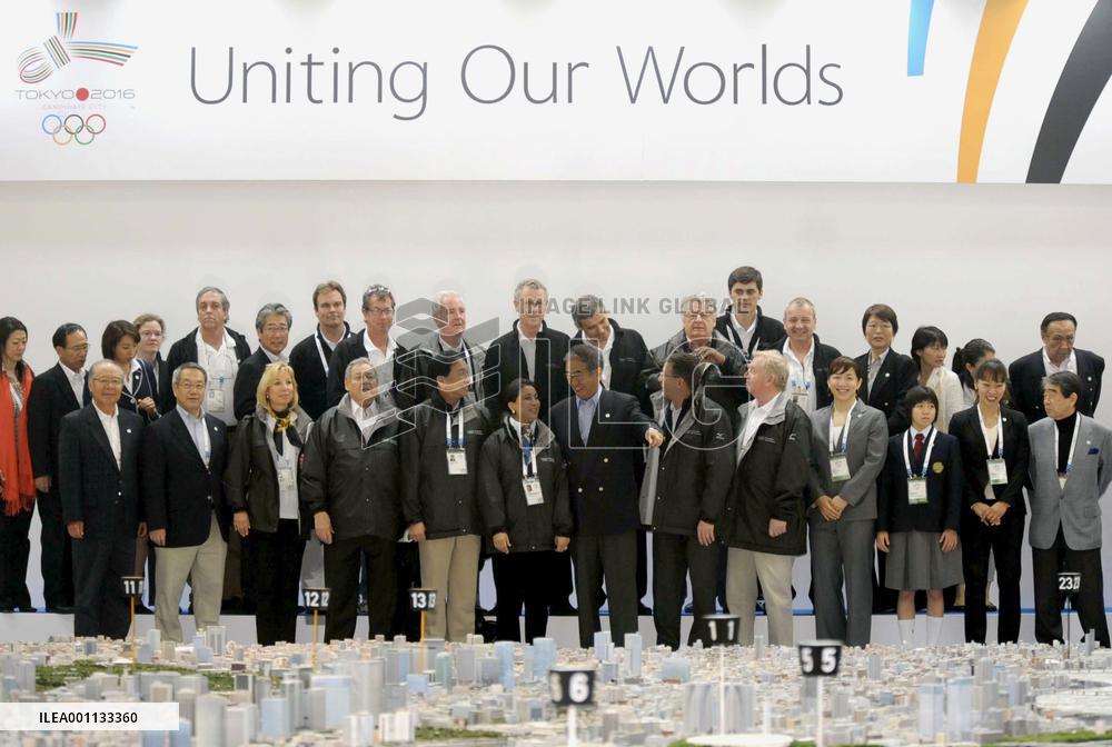 IOC Evaluation Commission members in Tokyo