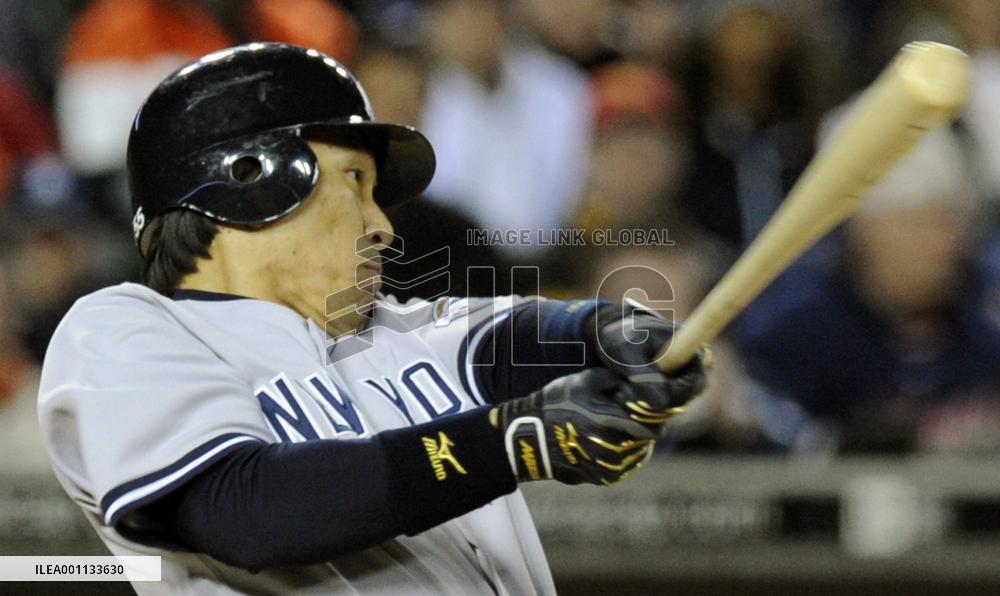 N.Y. Yankees' H. Matsui goes 2-for-5 to help Yanks tame Tigers