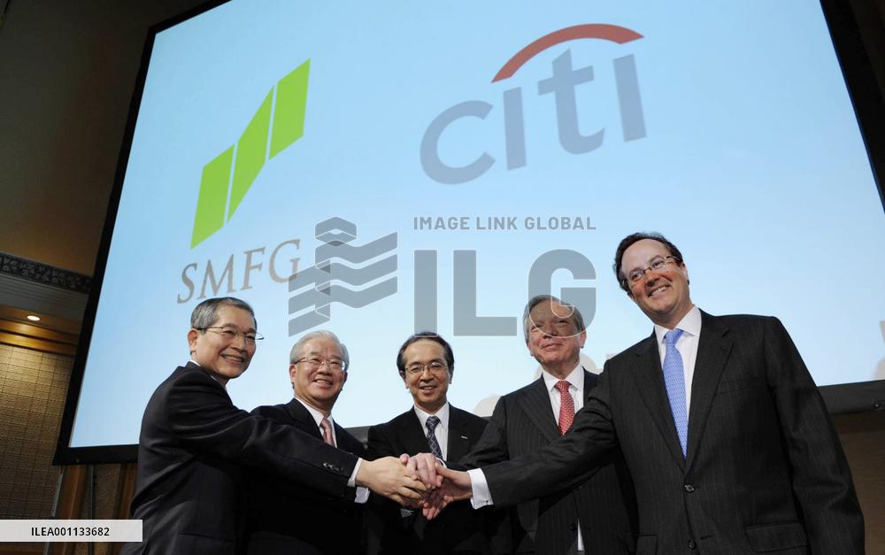 SMFG to buy Nikko Cordial, bulk of Nikko Citigroup for 545 bil. yen